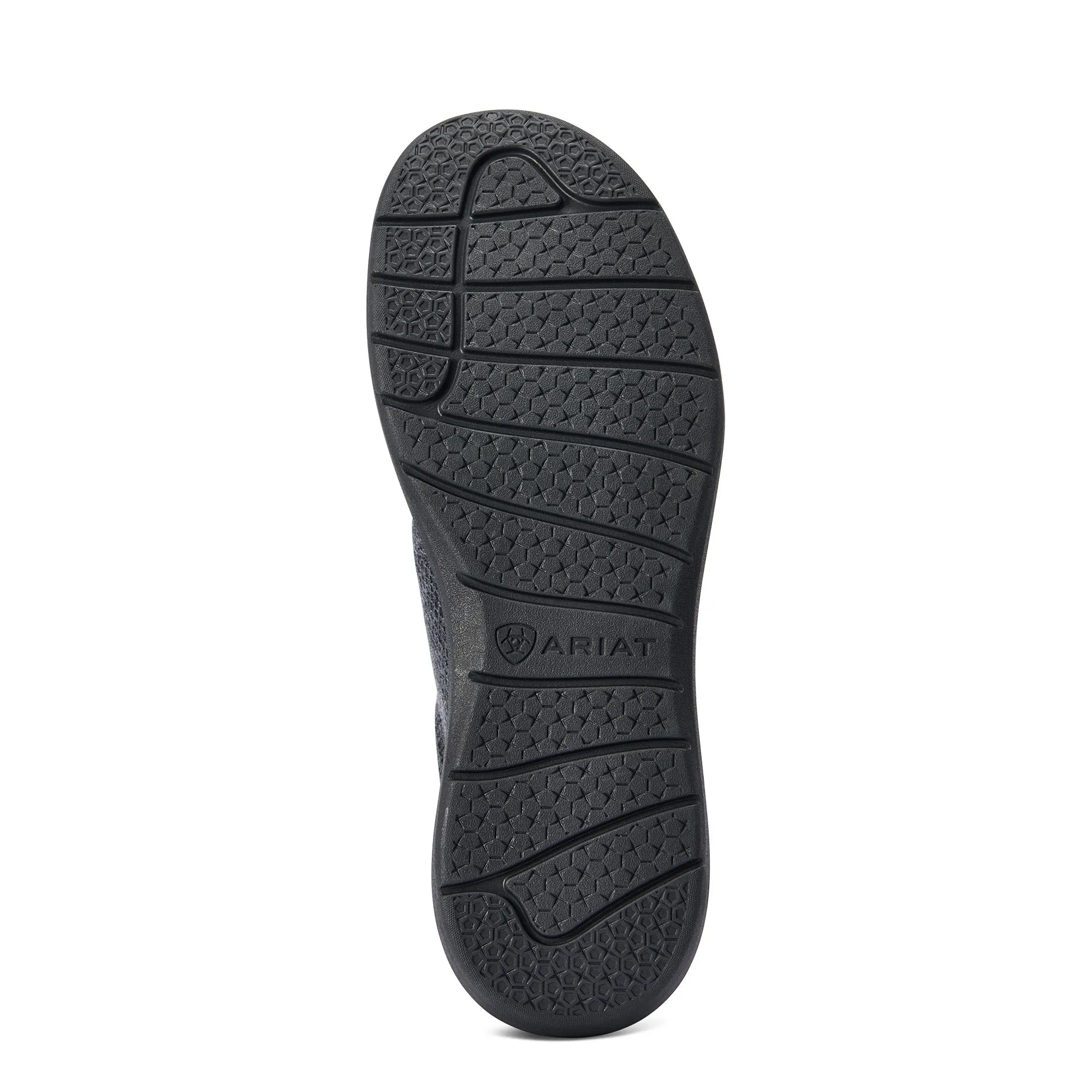 10042504 Ariat Men's Hilo Stretch Lace Heathered Smoke/Black