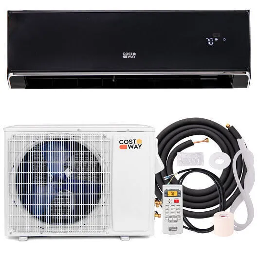 12000 BTU 22 SEER2 208-230V Wifi Enabled Mini Split Air Conditioner and Heater B