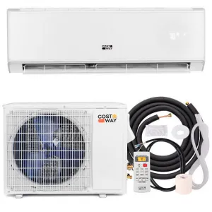 12000 BTU 22 SEER2 208-230V Wifi Enabled Mini Split Air Conditioner and Heater W