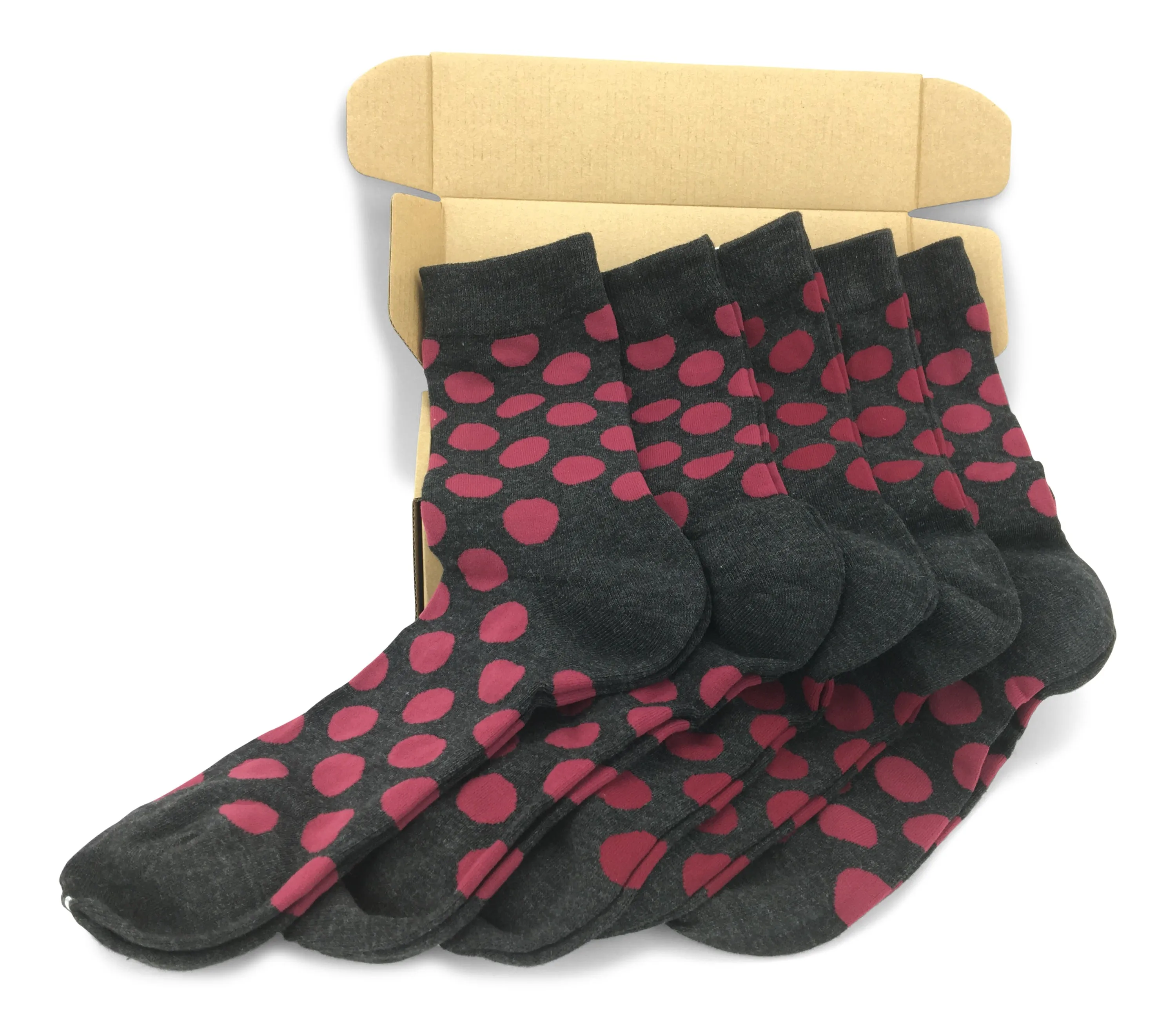 5 Pair Men Matching Fashion Dress Socks Gift Box-Groomsmen Weddings Party Socks