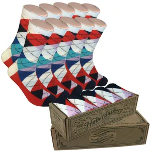 5 Pair Men Matching Fashion Dress Socks Gift Box-Groomsmen Weddings Party Socks