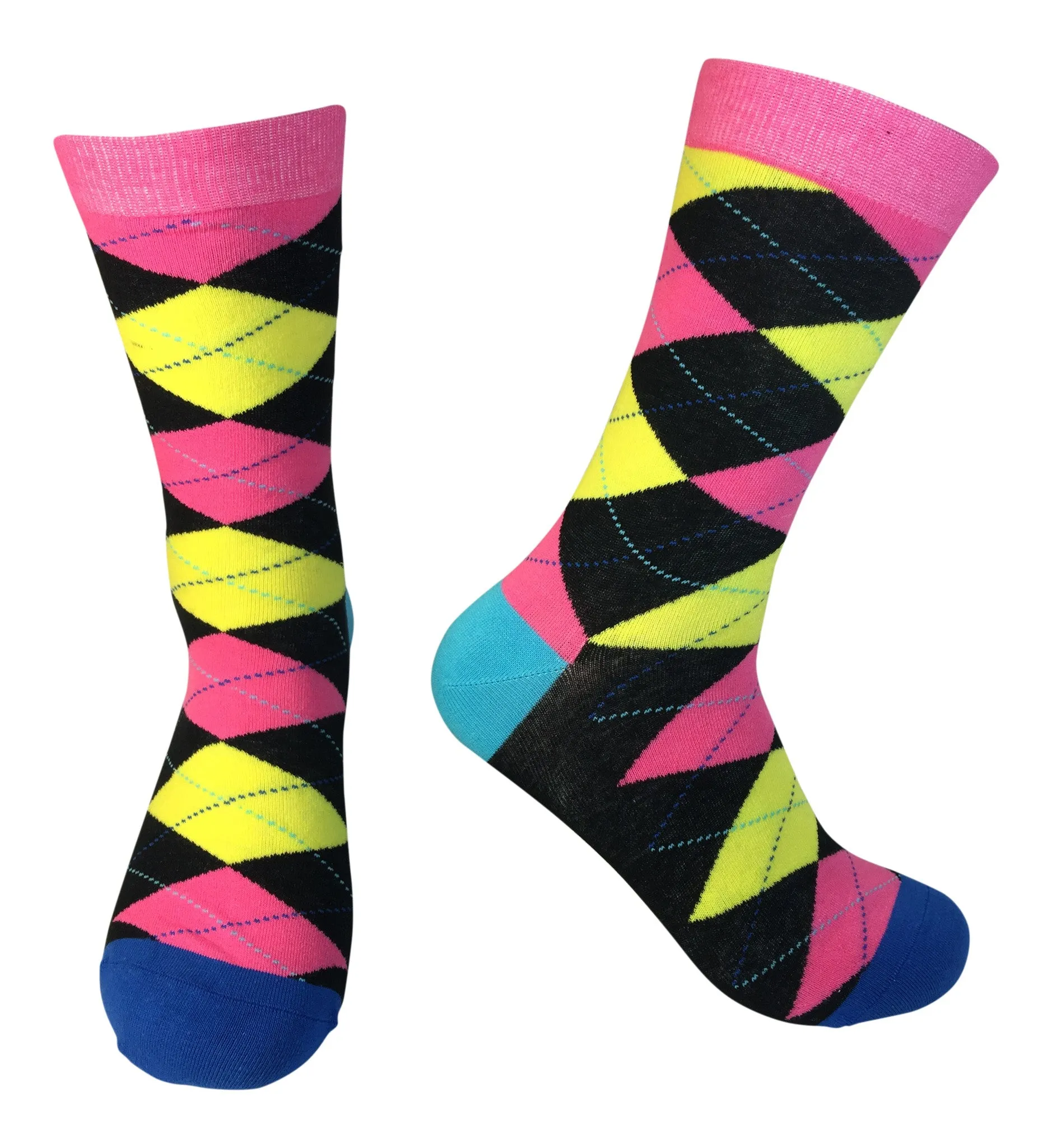 5 Pair Men Matching Fashion Dress Socks Gift Box-Groomsmen Weddings Party Socks