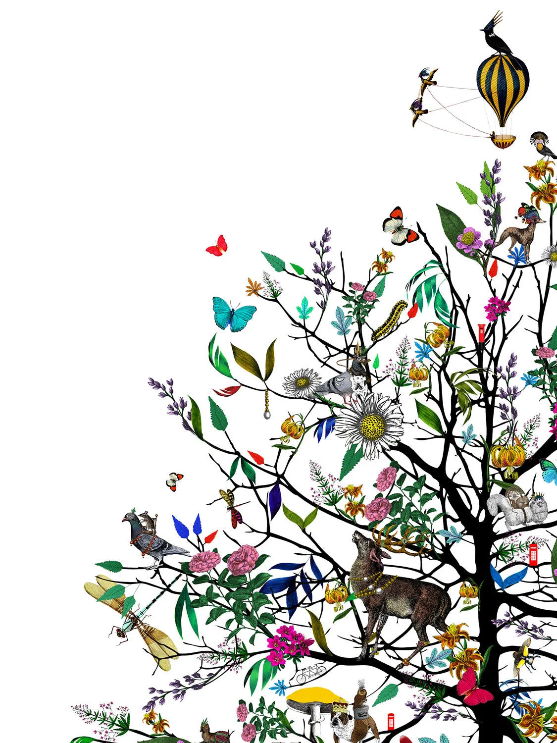 A walk in the park - Art Print