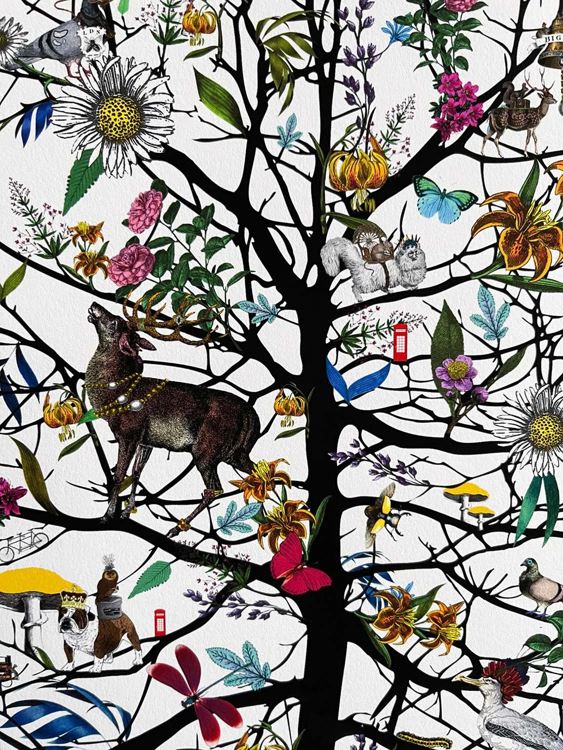 A walk in the park - Art Print
