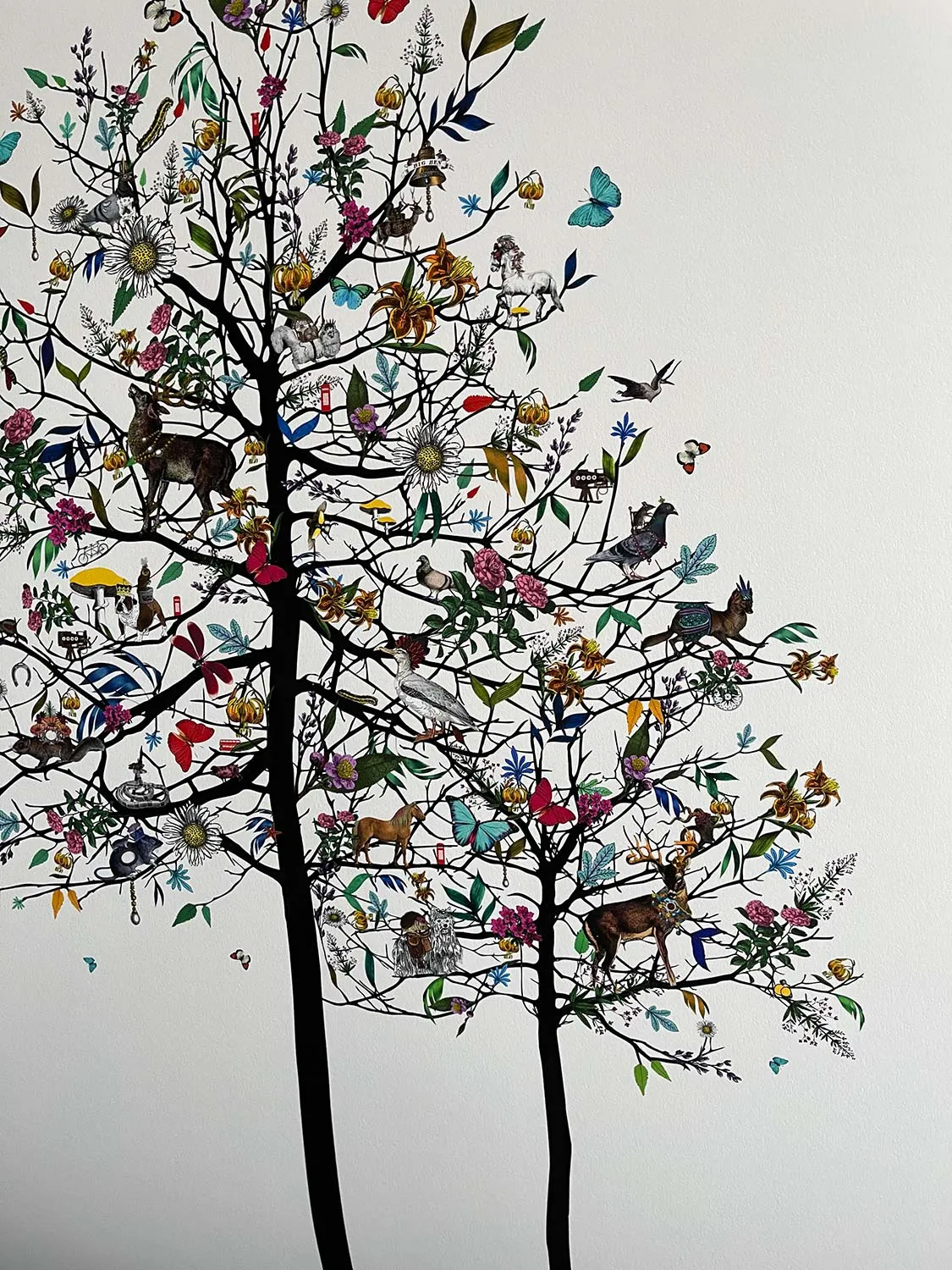 A walk in the park - Art Print