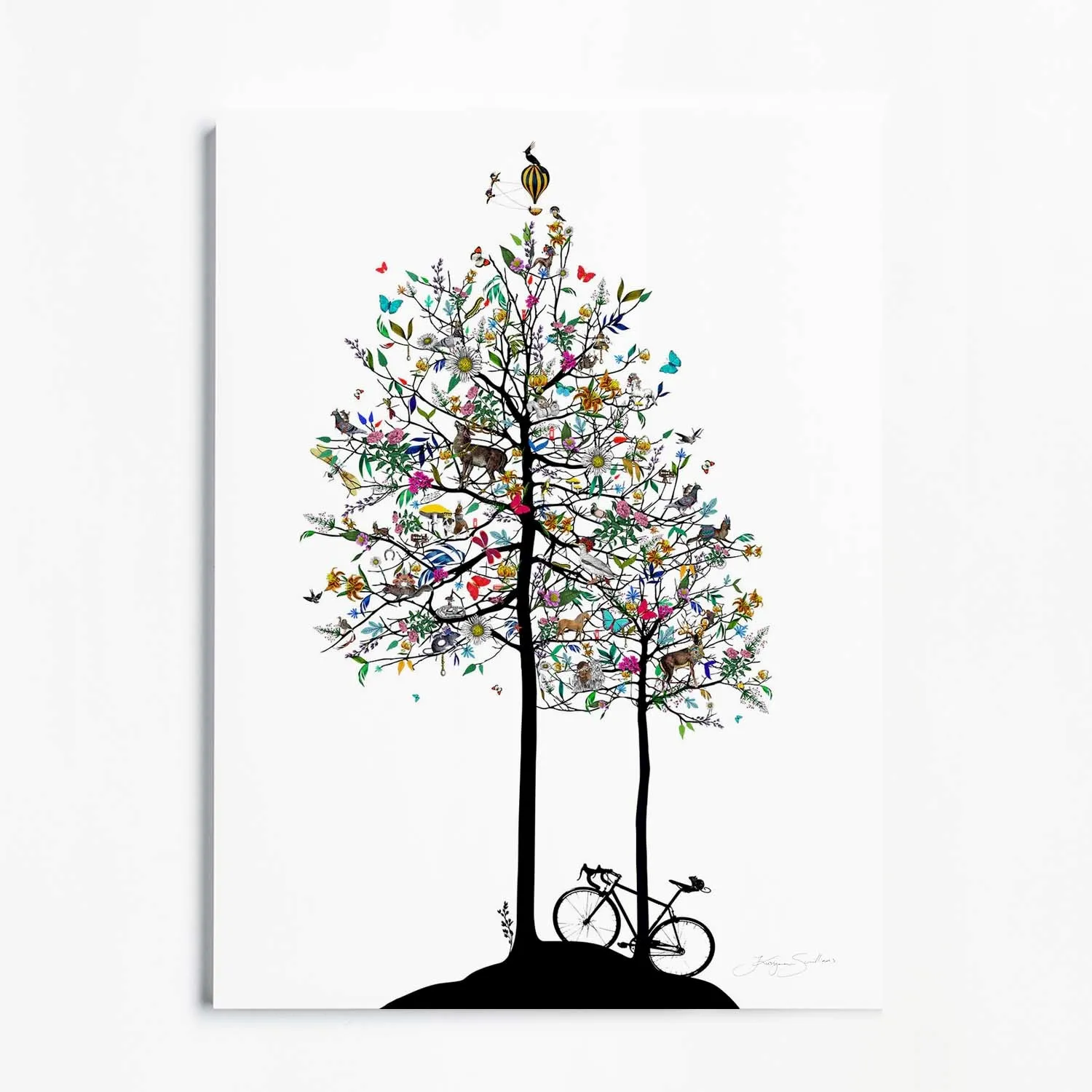 A walk in the park - Art Print