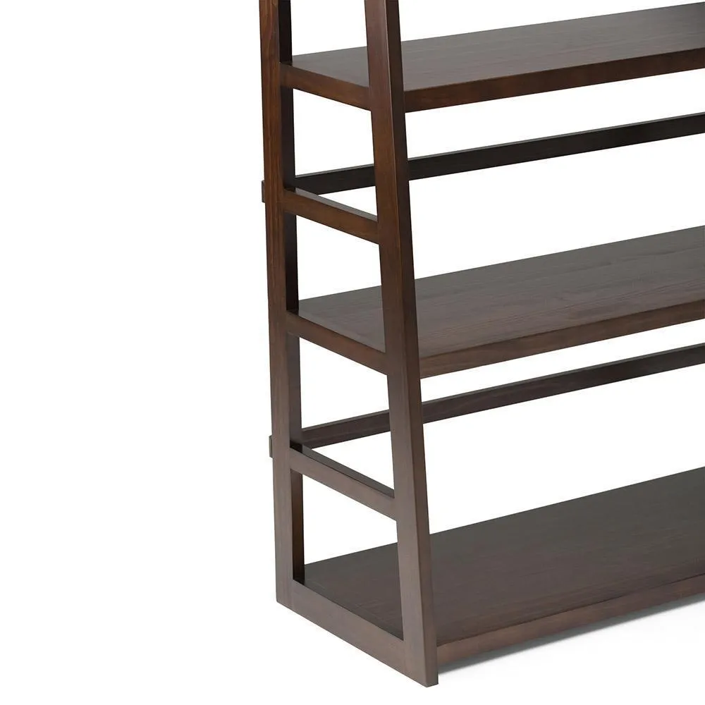Acadian Wide Ladder Shelf Bookcase
