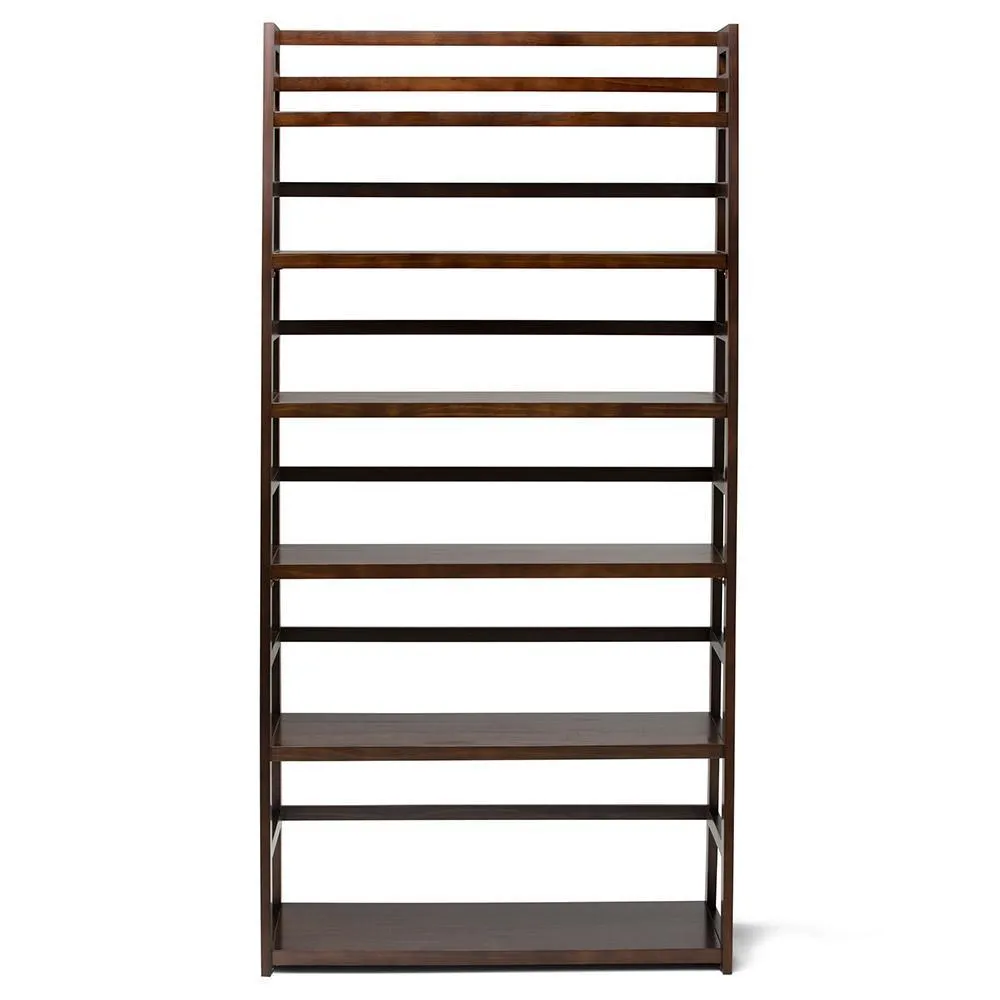Acadian Wide Ladder Shelf Bookcase