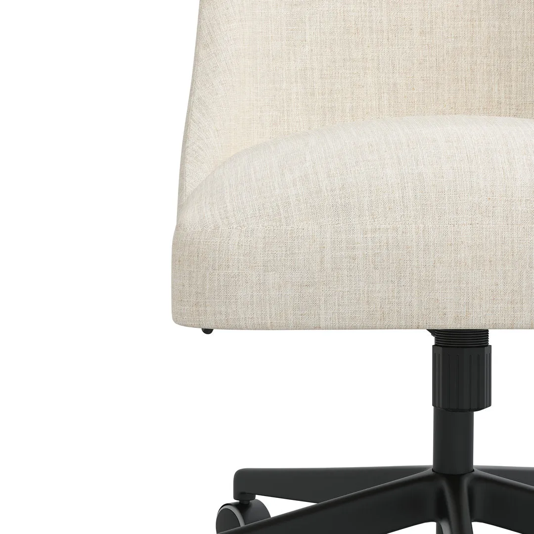 Acosta Task Chair AllModern Upholstery Color: Classic Talc Linen