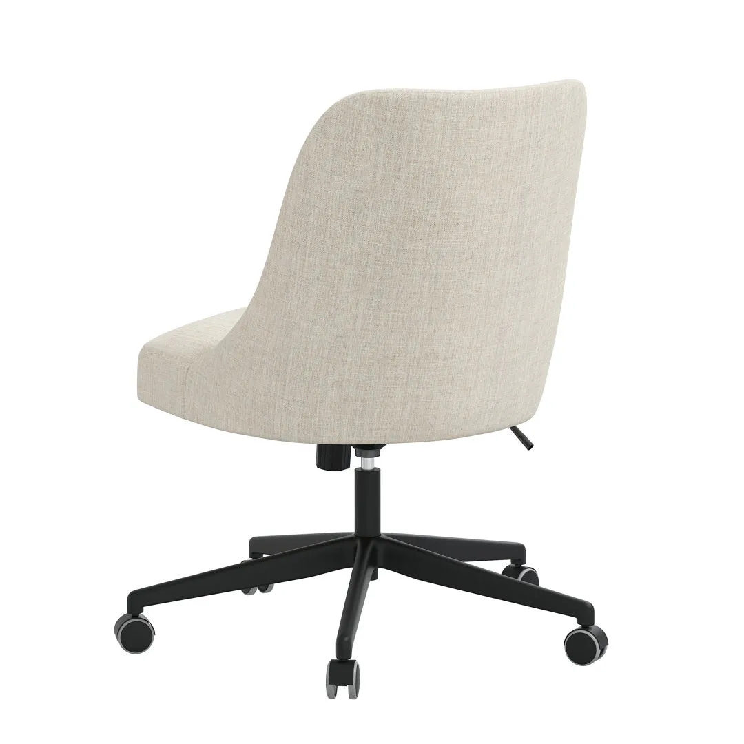 Acosta Task Chair AllModern Upholstery Color: Classic Talc Linen