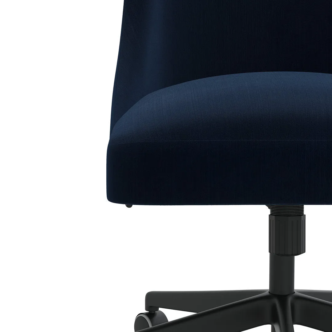 Acosta Task Chair AllModern Upholstery Color: Monaco Eclipse Velvet