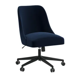 Acosta Task Chair AllModern Upholstery Color: Monaco Eclipse Velvet