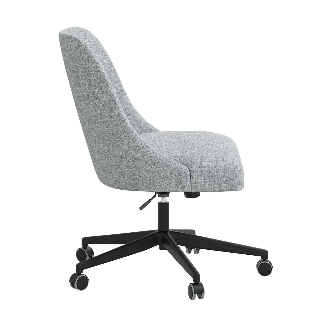 Acosta Task Chair AllModern Upholstery Color: Zuma Pumice Textured Linen