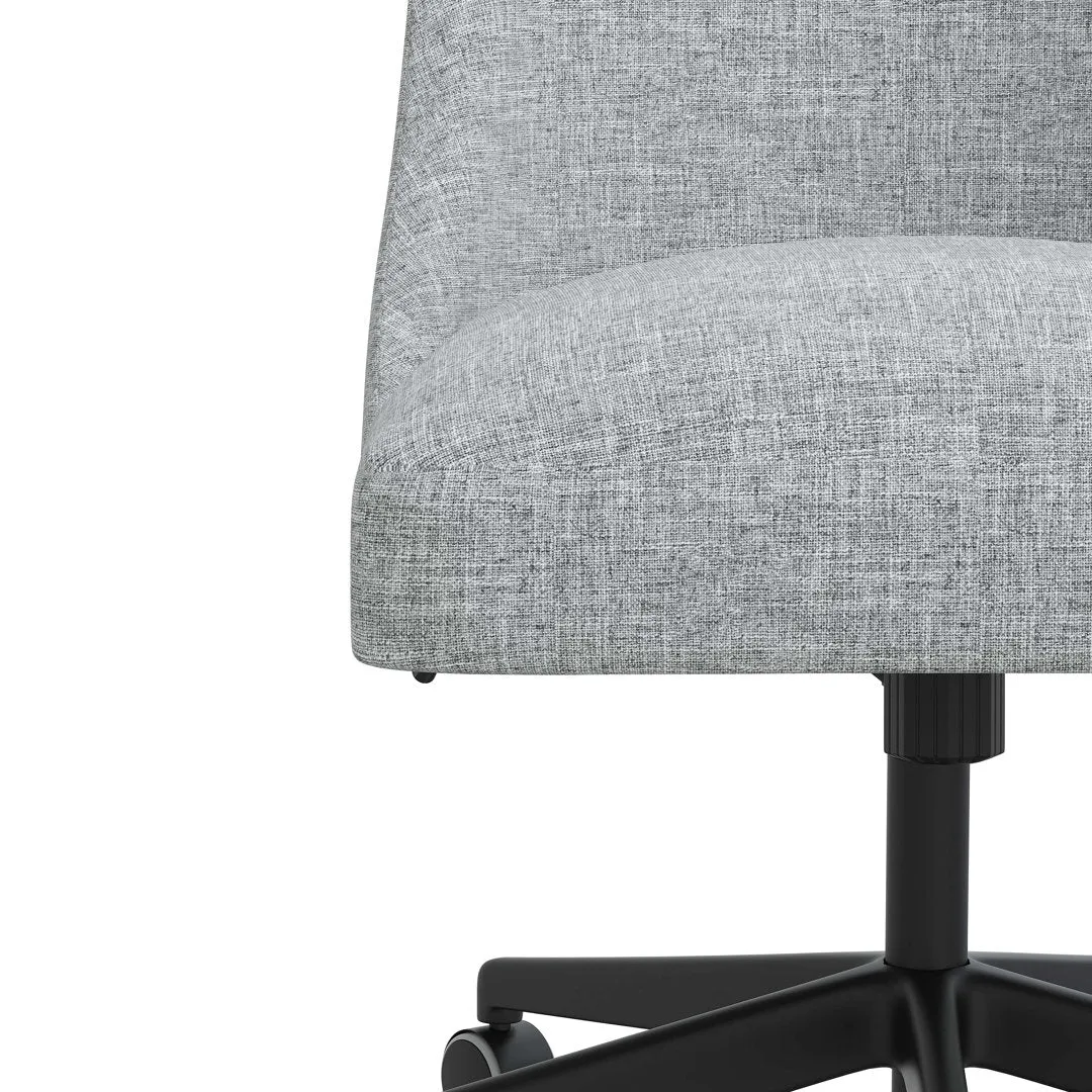 Acosta Task Chair AllModern Upholstery Color: Zuma Pumice Textured Linen