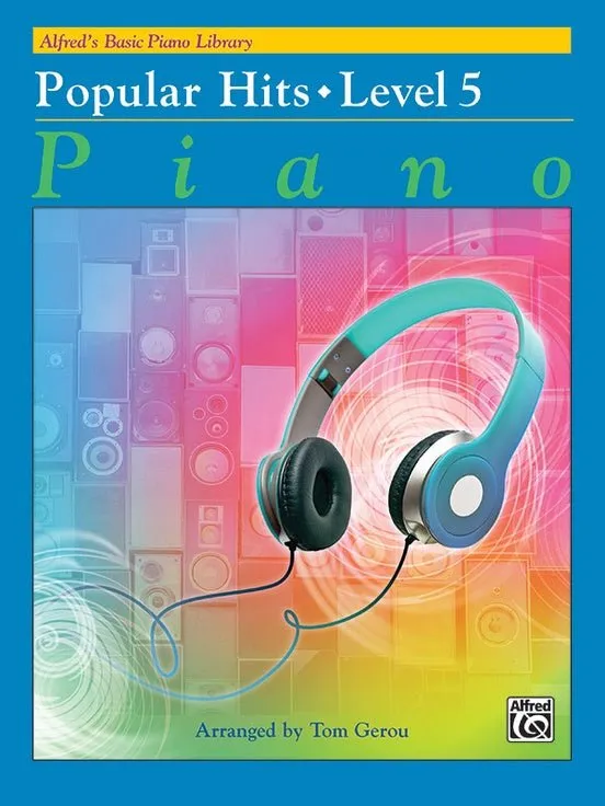 Alfred's Basic Piano Library Popular Hits Level 5