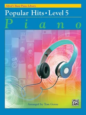 Alfred's Basic Piano Library Popular Hits Level 5