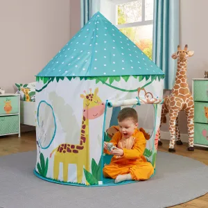 Austism-Friendly Kids 2 Person Jungle Pop-up Play Tent | Den | Storage Bag | 18m  