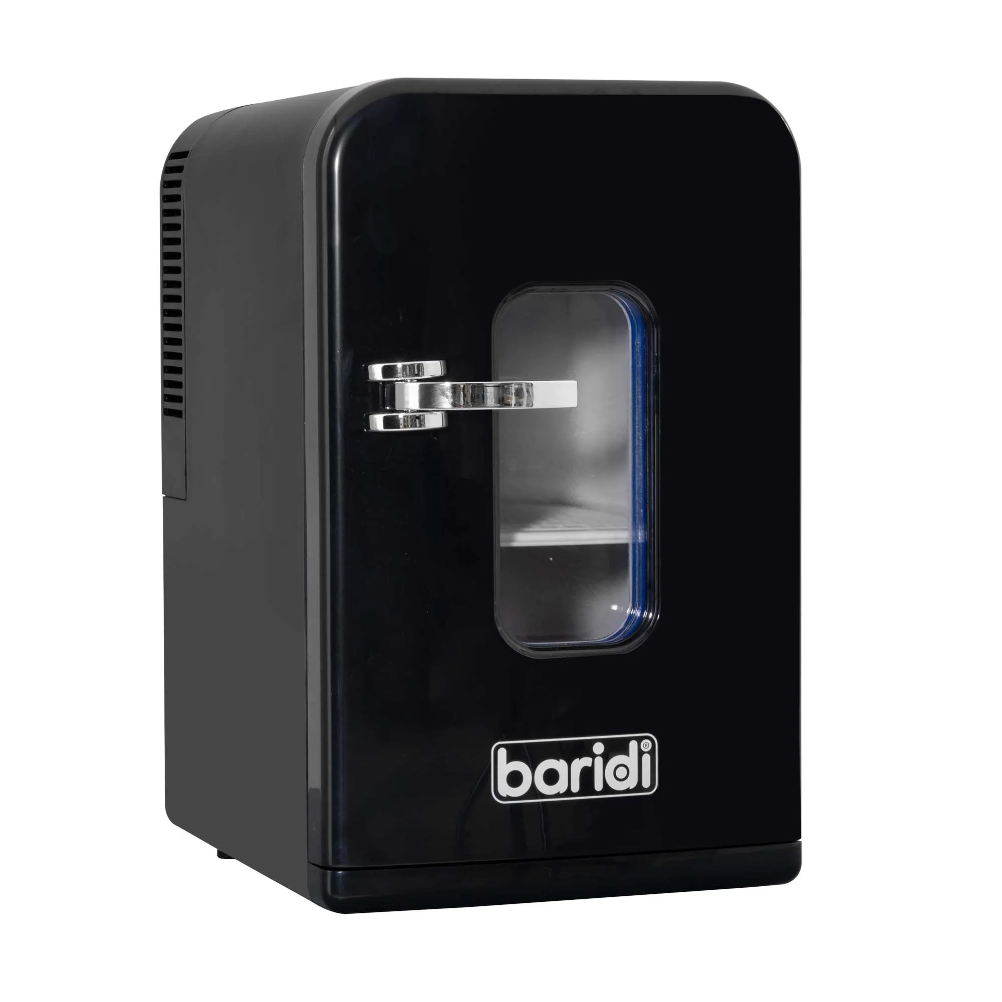 Baridi 15L Mini Fridge Cooler, 12V/230V, For Makeup, Cars, Bedrooms, Camping, Black - DH95