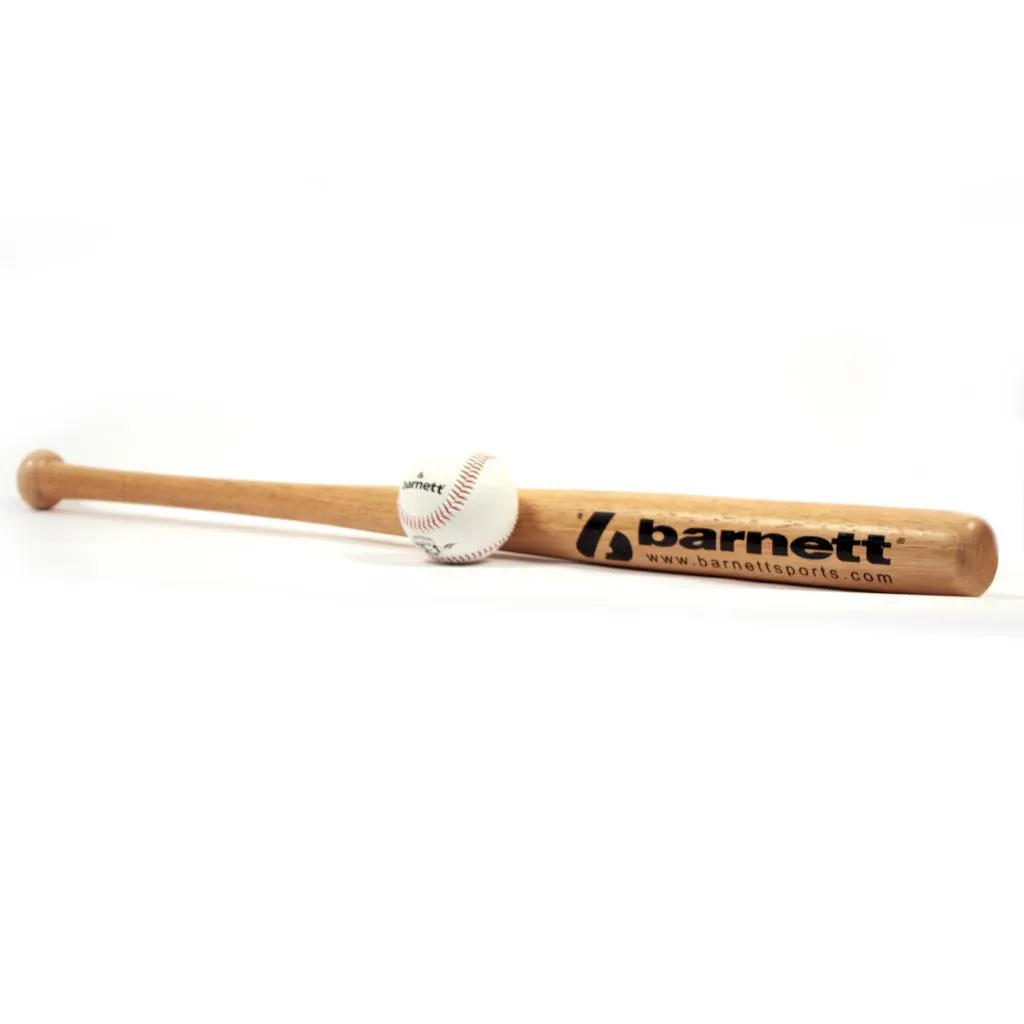BBWO-3 Baseball Kit, Bat - Ball, Youth, Wood (BB-W 25”, BS-1 9”)
