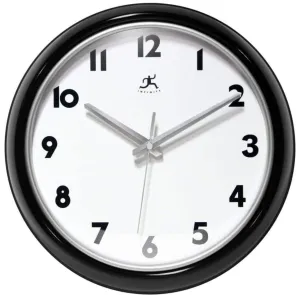 Black and Silver Lux Wall Clocks