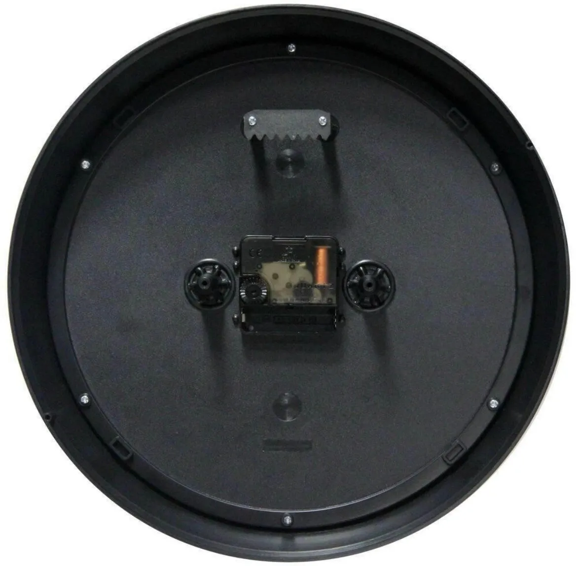 Black and Silver Lux Wall Clocks