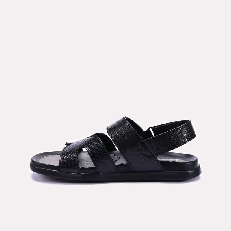Black Casual Sandals For Men 0141134