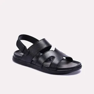 Black Casual Sandals For Men 0141134