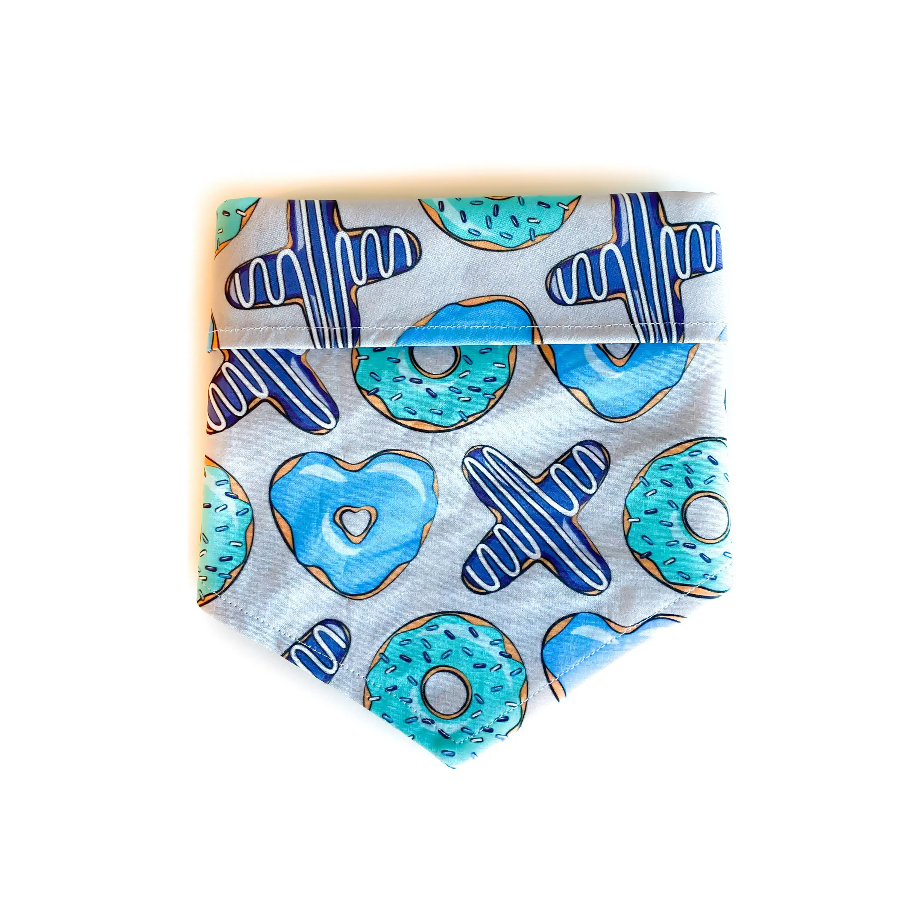 Blue XOXO Bandana