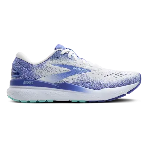 Brooks Ghost 16 - White - Amparo Blue - Limpet Shell
