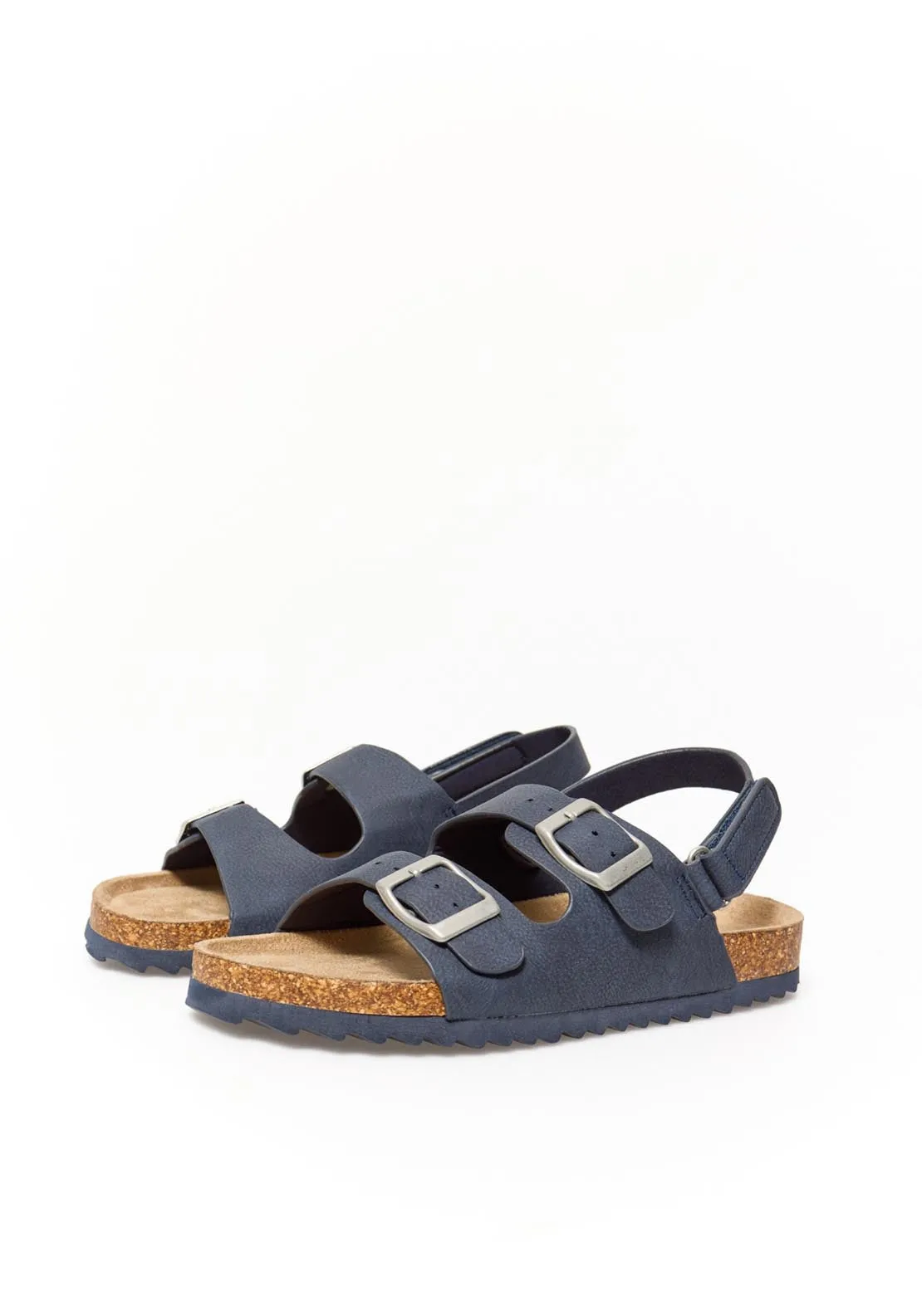 Buckle sandals - Navy / Blue
