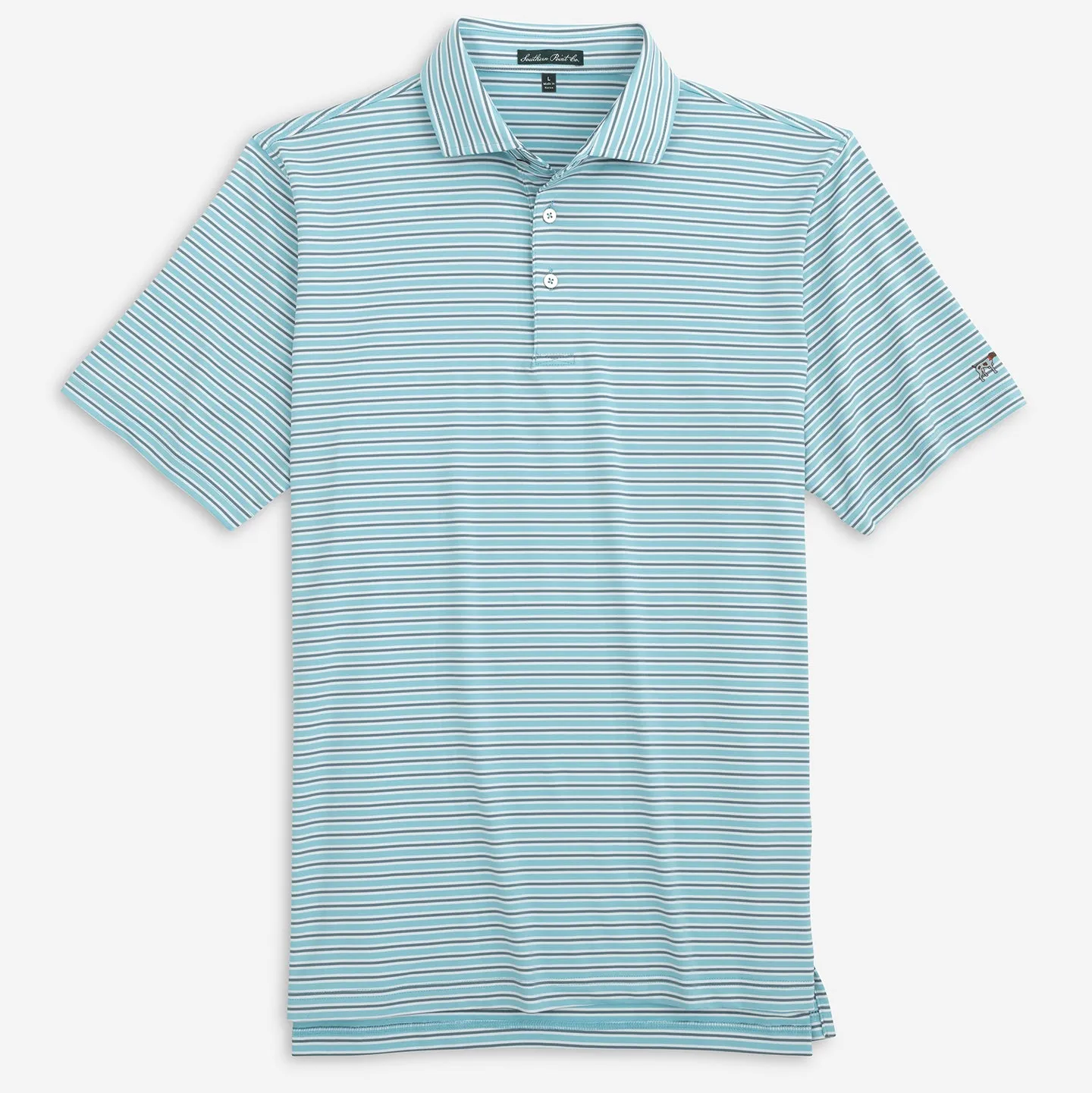 Caddie Stripe Polo FINAL SALE