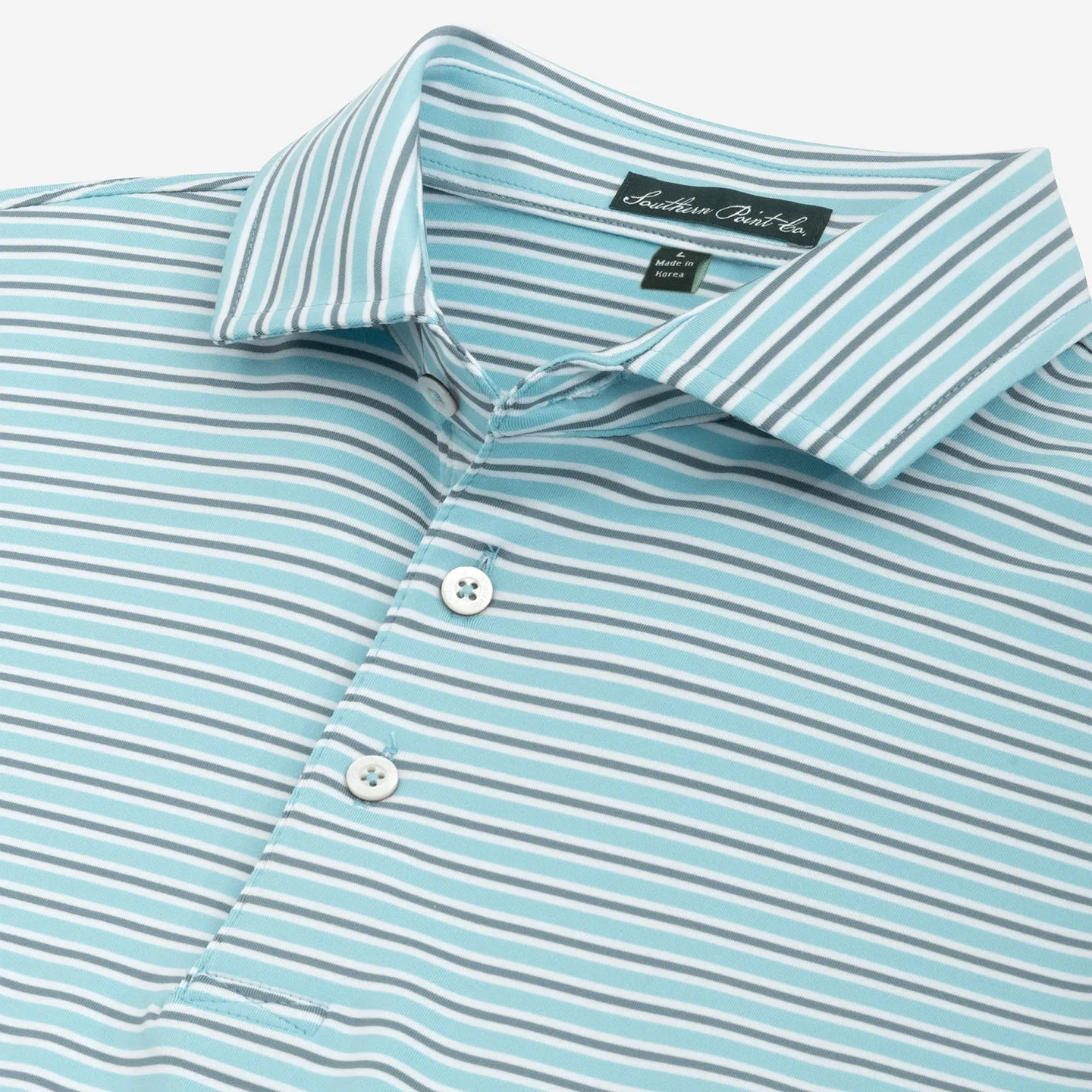 Caddie Stripe Polo FINAL SALE