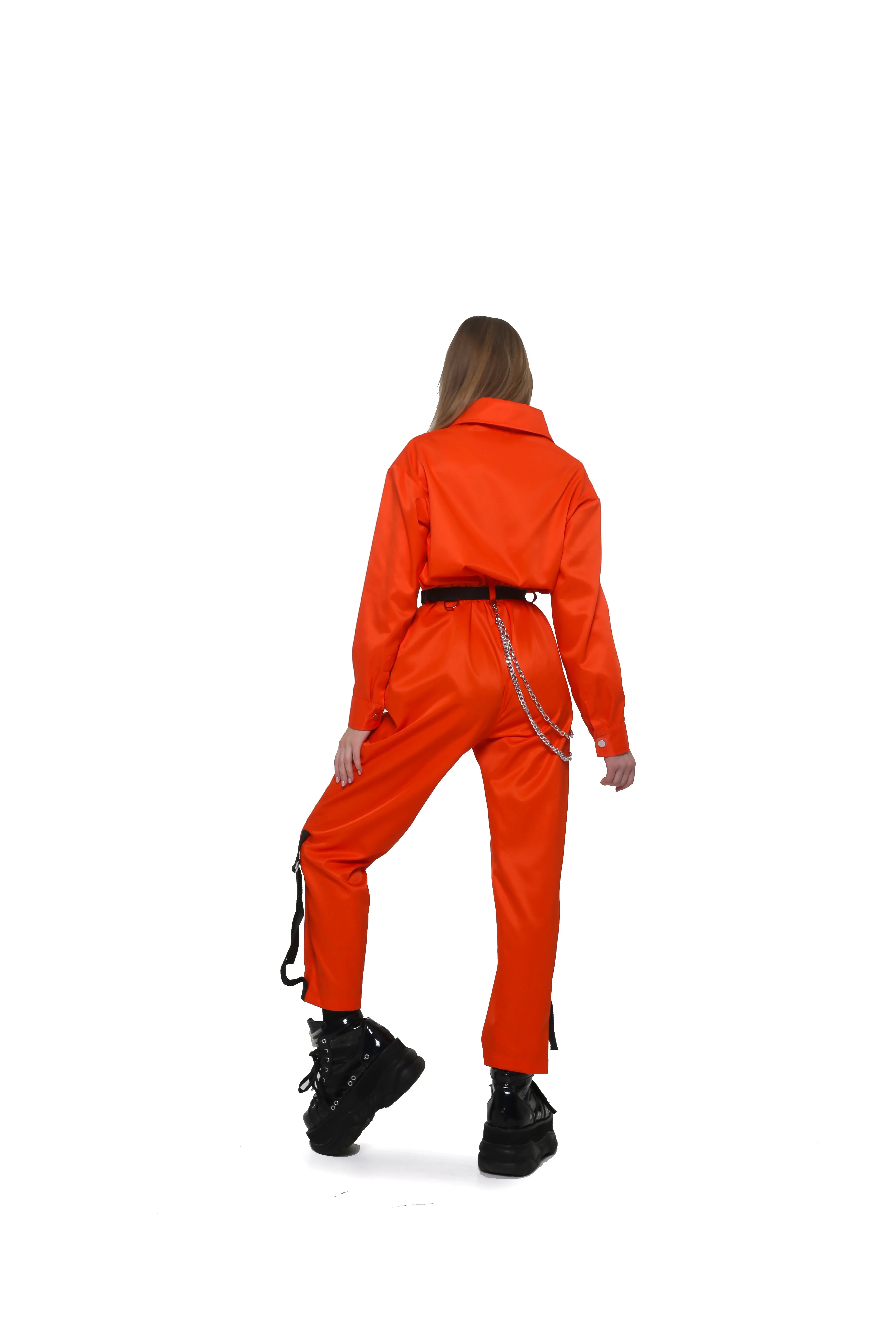 Cargo overalls [Orange]