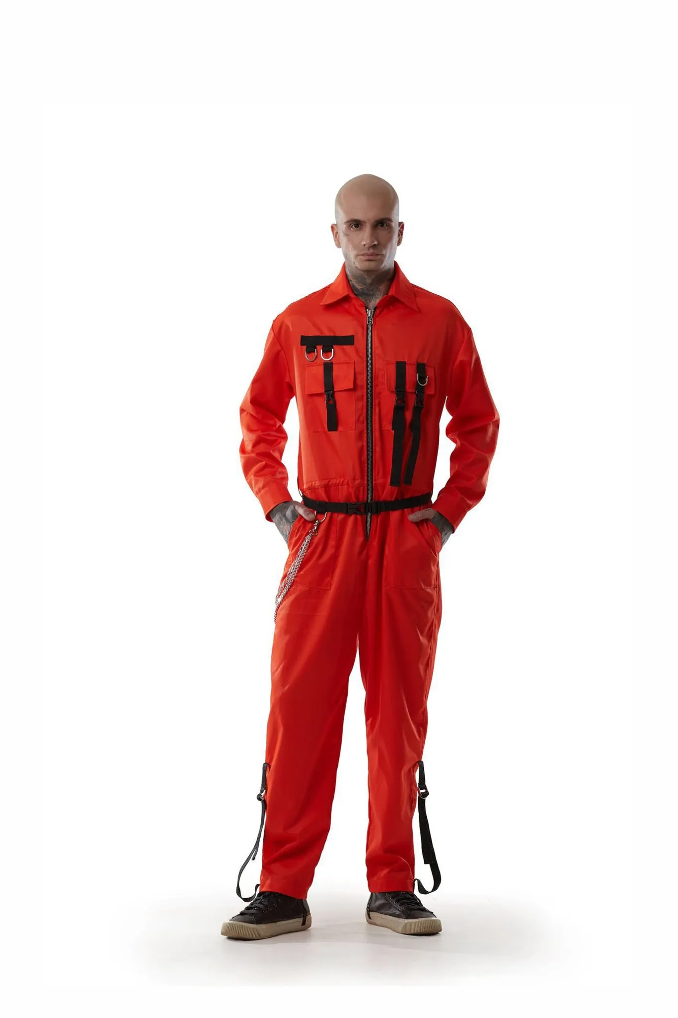 Cargo overalls [Orange]