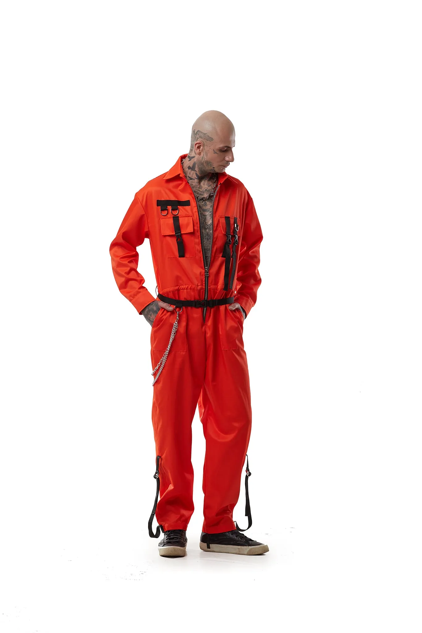 Cargo overalls [Orange]