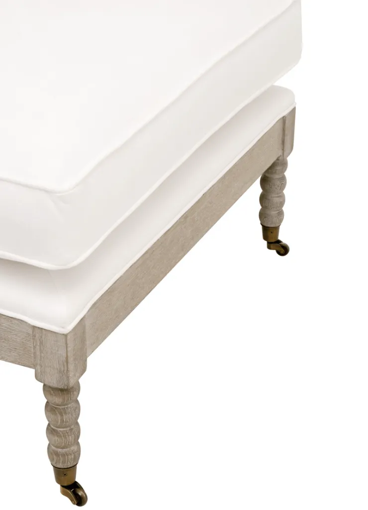 Catalina Upholstered Spindle Chaise Lounge