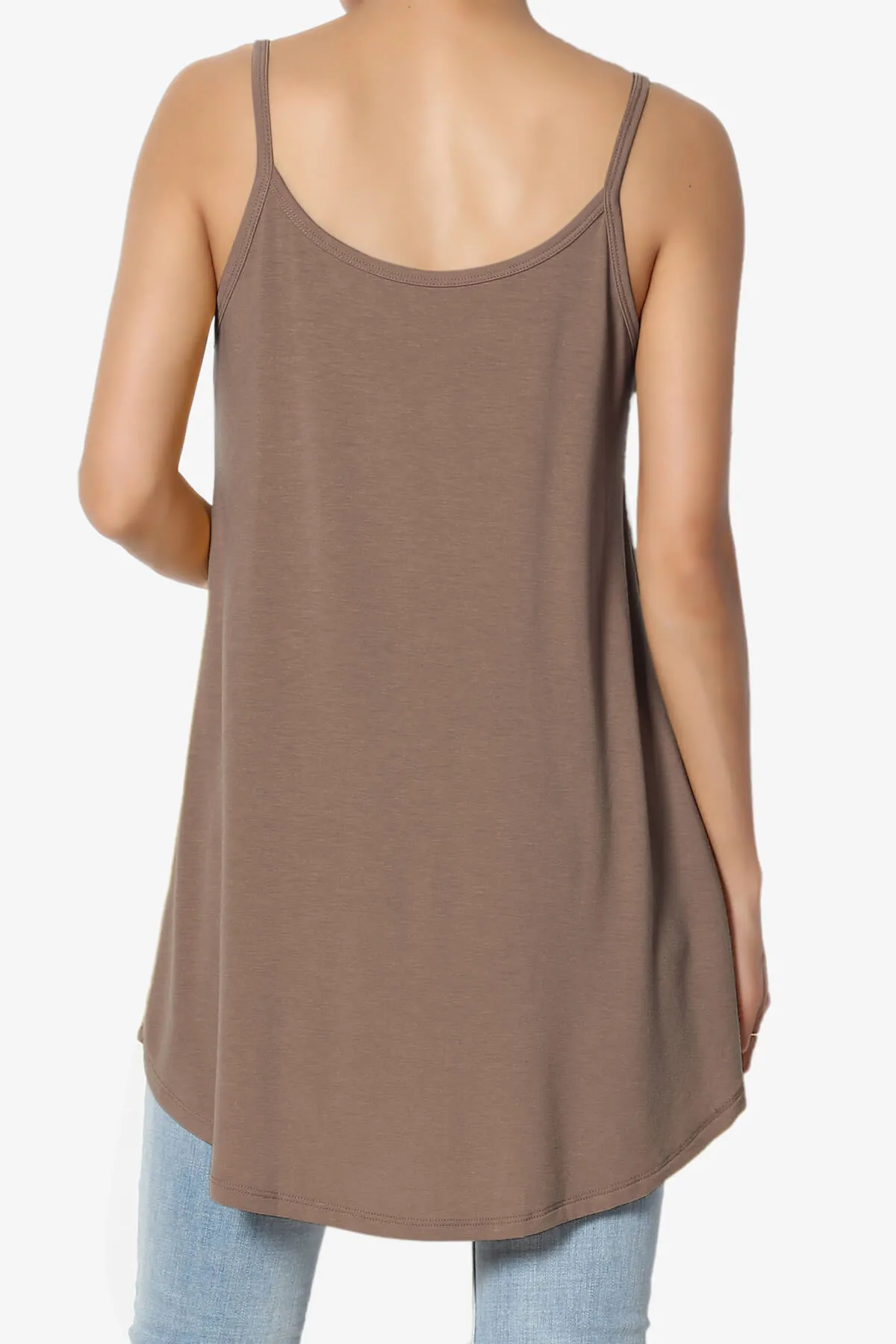 Chelsea Scoop & V Neck Flared Camisole Top MORE COLORS