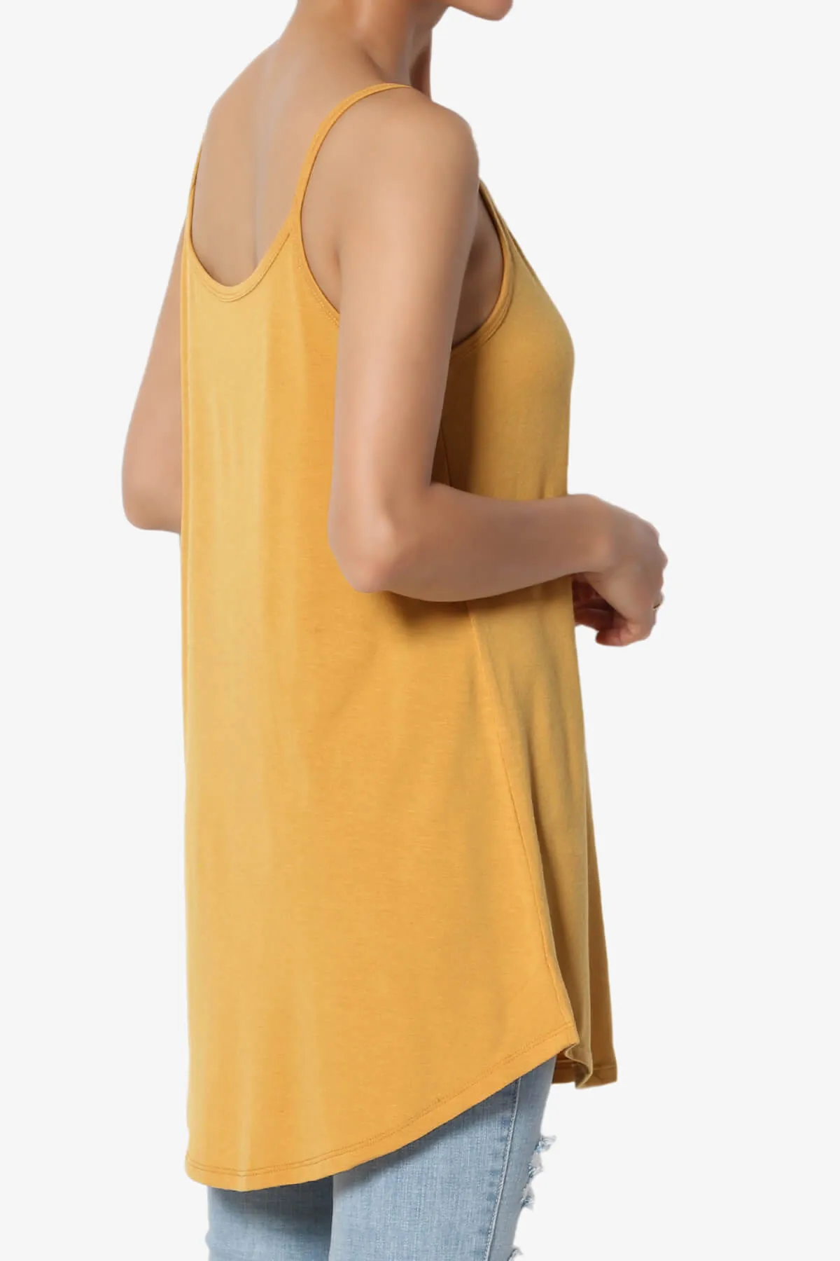 Chelsea Scoop & V Neck Flared Camisole Top MORE COLORS