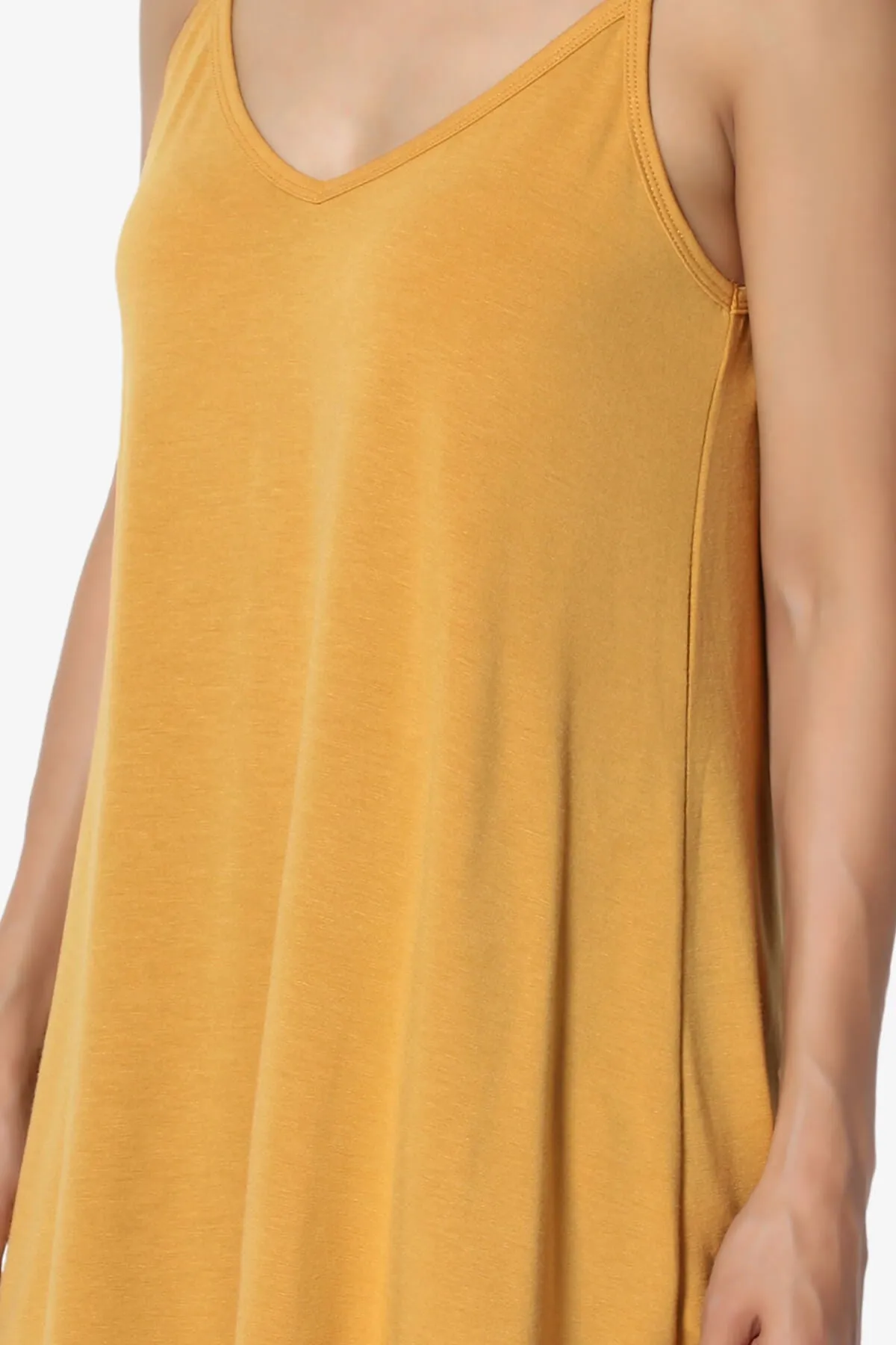 Chelsea Scoop & V Neck Flared Camisole Top MORE COLORS