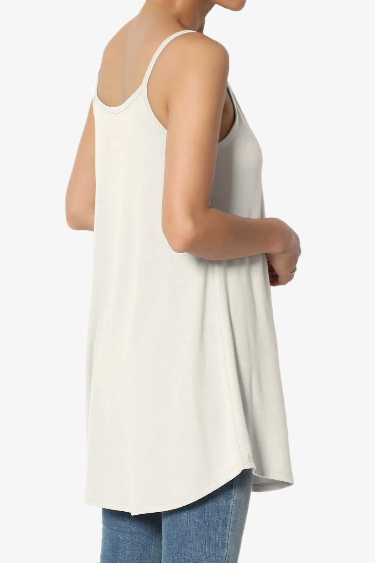 Chelsea Scoop & V Neck Flared Camisole Top MORE COLORS