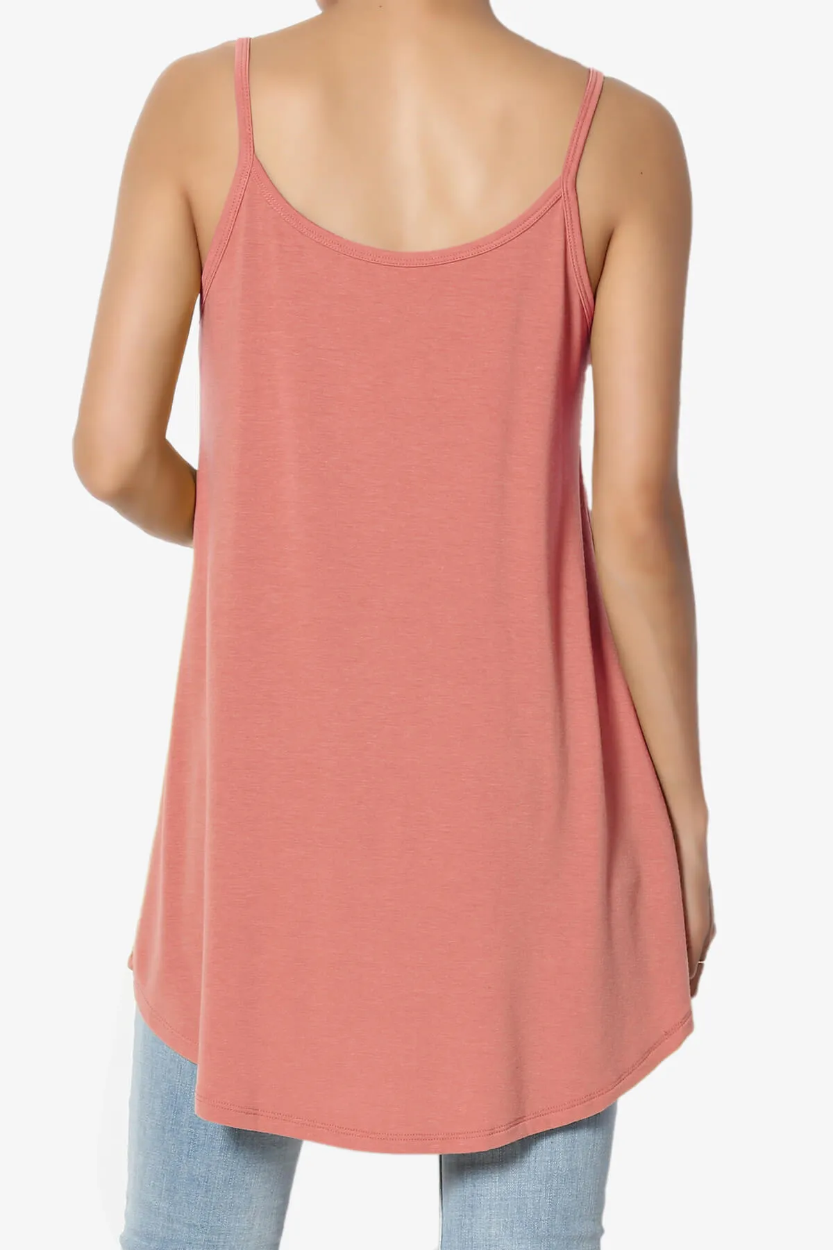 Chelsea Scoop & V Neck Flared Camisole Top PLUS