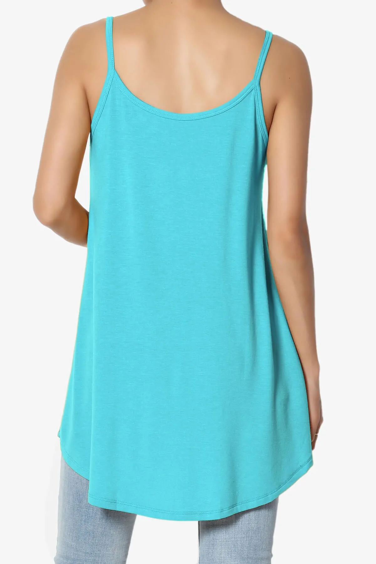 Chelsea Scoop & V Neck Flared Camisole Top PLUS