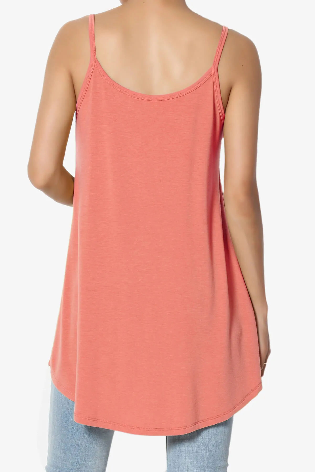 Chelsea Scoop & V Neck Flared Camisole Top PLUS