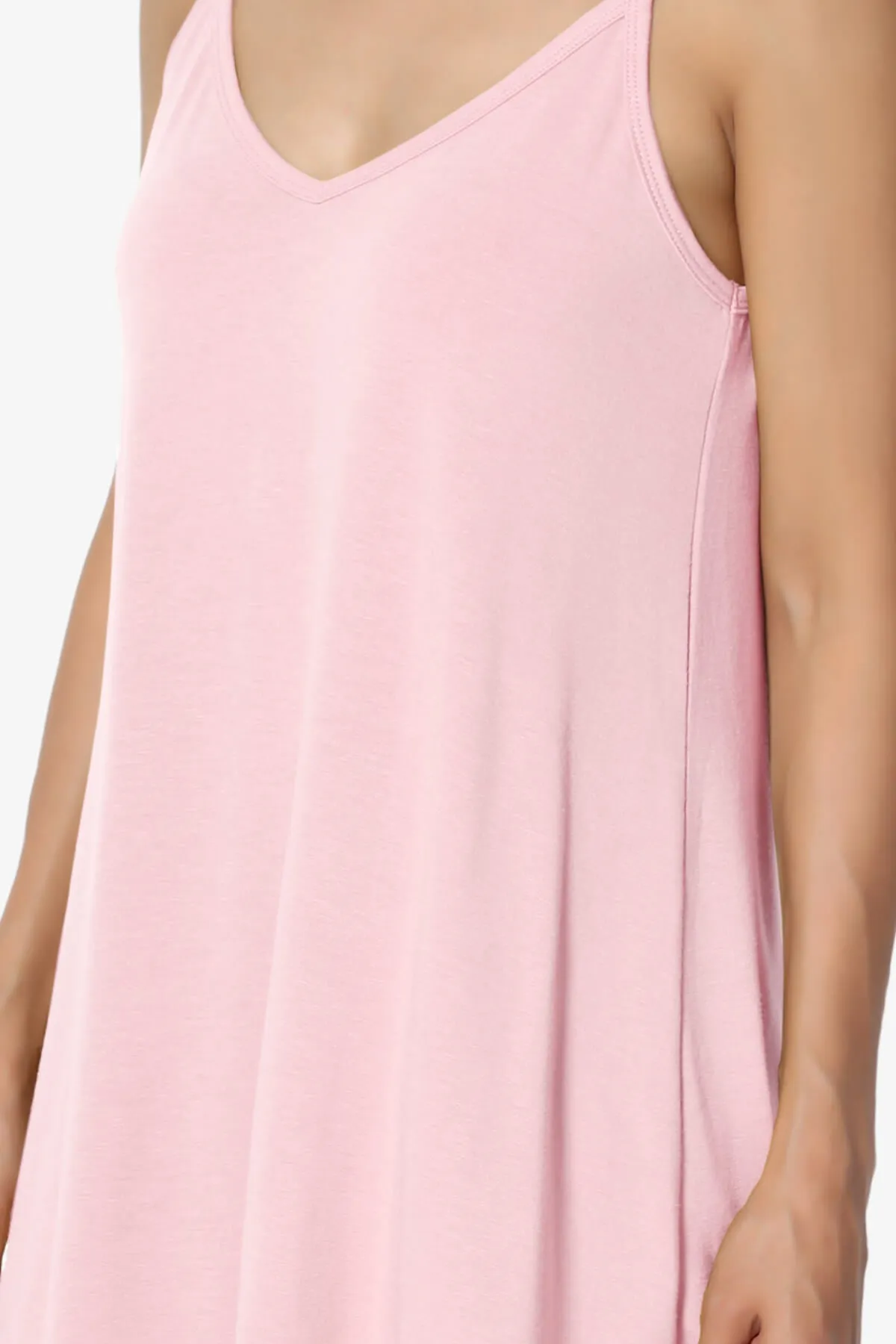 Chelsea Scoop & V Neck Flared Camisole Top PLUS