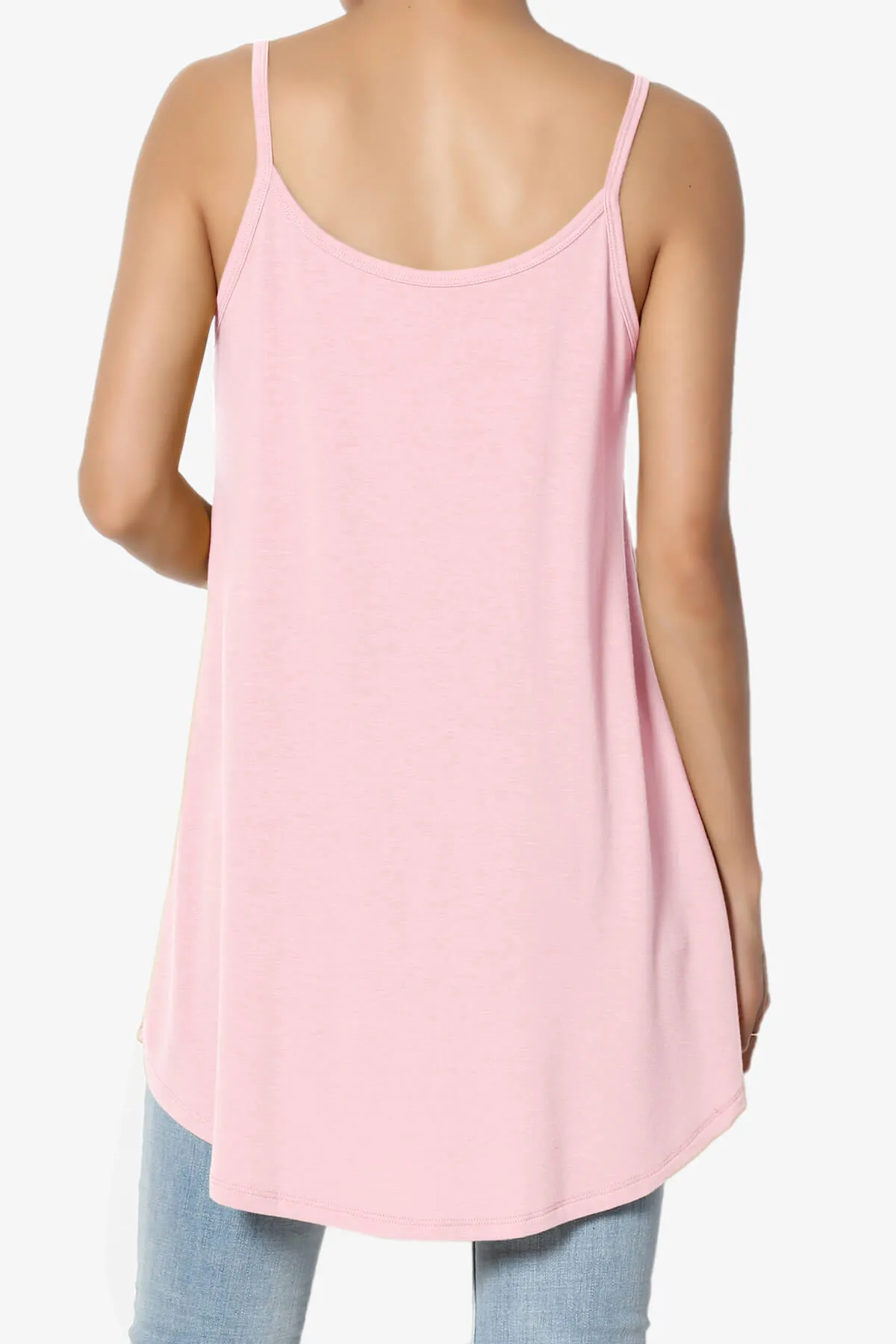 Chelsea Scoop & V Neck Flared Camisole Top PLUS