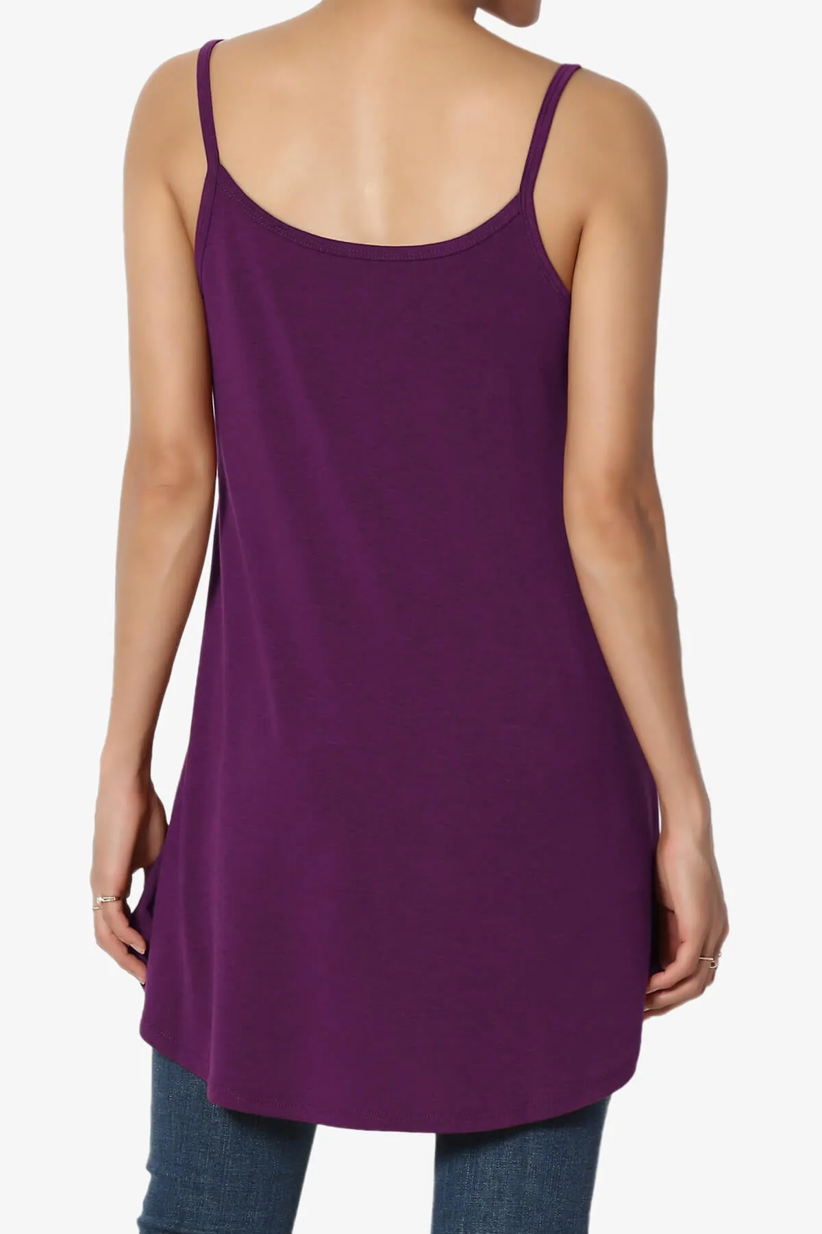 Chelsea Scoop & V Neck Flared Camisole Top PLUS