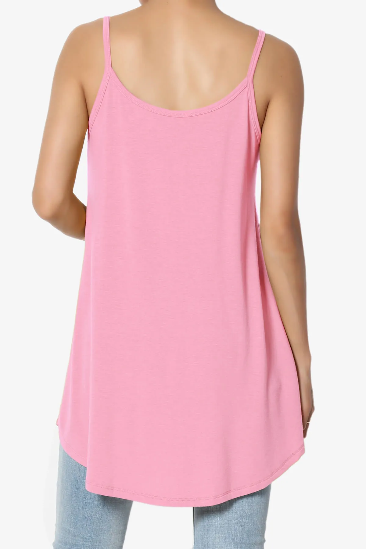 Chelsea Scoop & V Neck Flared Camisole Top PLUS