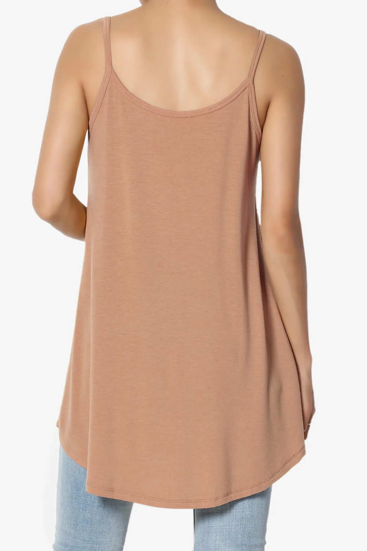 Chelsea Scoop & V Neck Flared Camisole Top PLUS