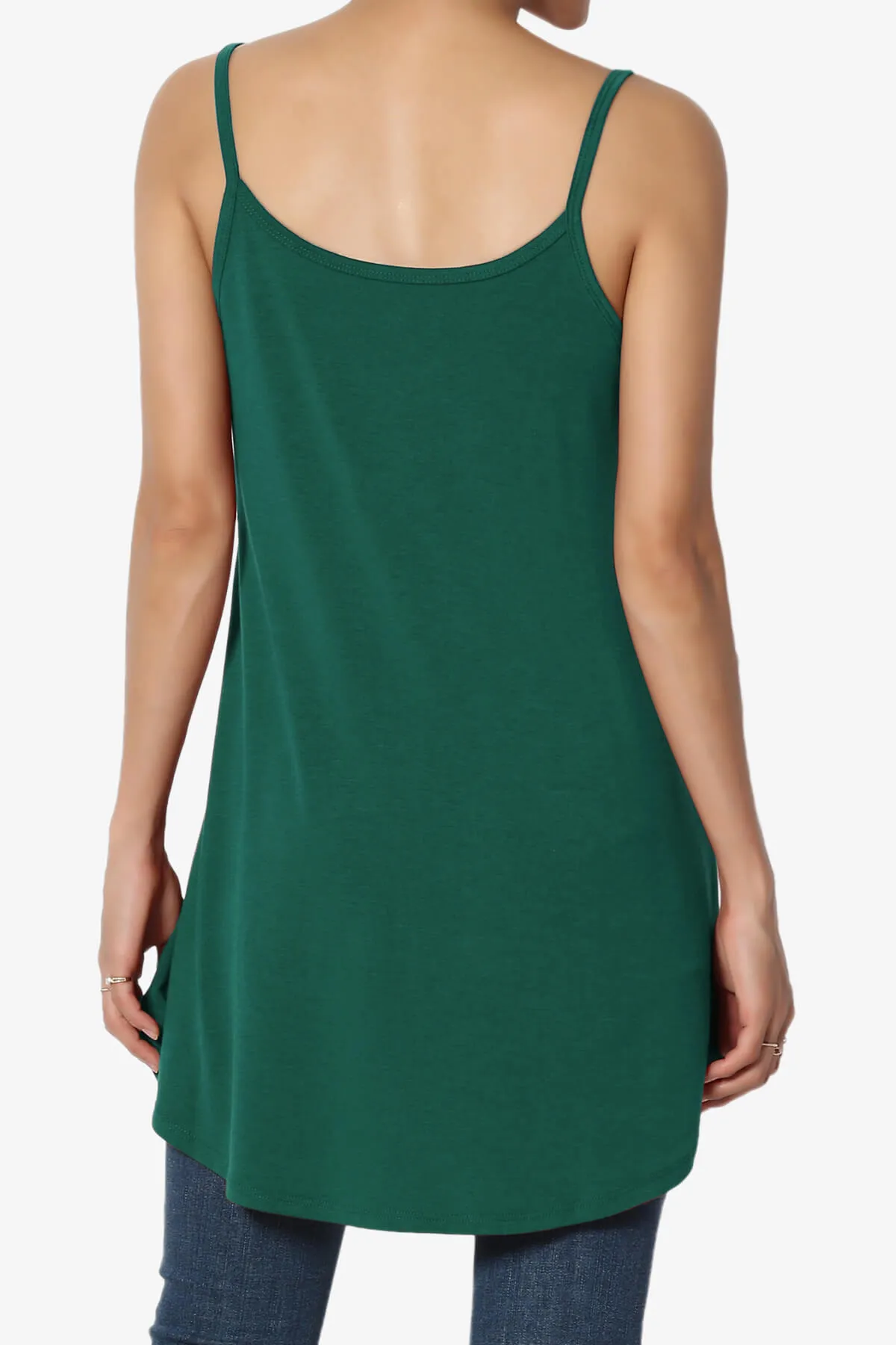 Chelsea Scoop & V Neck Flared Camisole Top PLUS