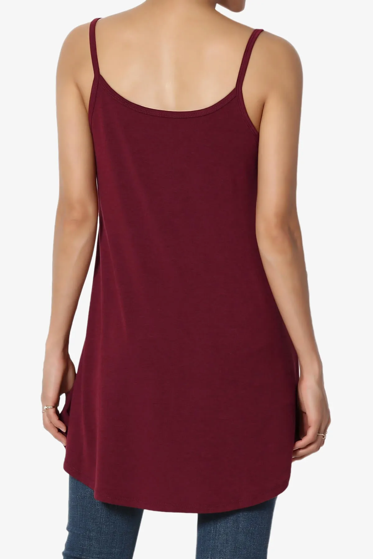 Chelsea Scoop & V Neck Flared Camisole Top PLUS